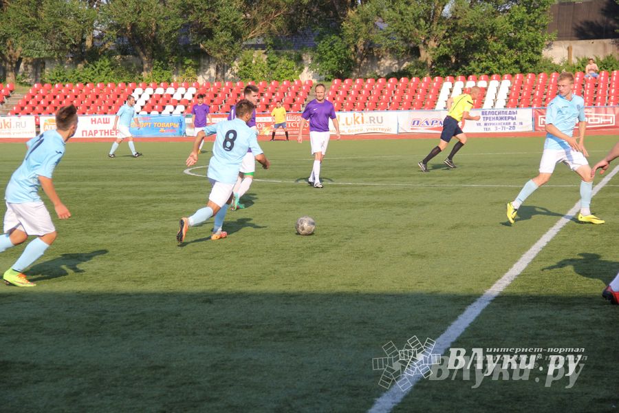 Матч «Великолукский район» — «Экспресс» в рамках Чемпионата Псковской области по футболу