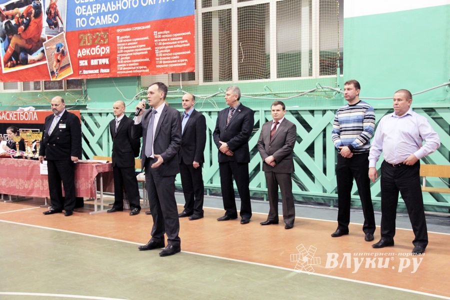 Открытие Чемпионата и Первенства СЗФО по самбо