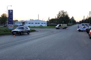 Машина инкассаторов попала в ДТП (ФОТО)