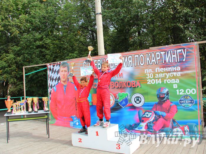 ​Великолучанин Николай Маркевич стал серебряным призером чемпионата г. Великие Луки по картингу (фото)