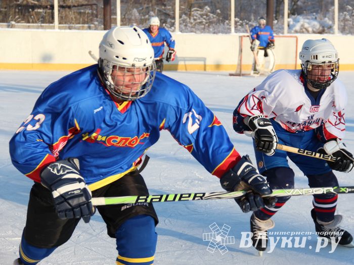 Великолукские хоккеисты разгромили гостей (фото)