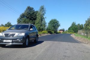 Ремонт дороги продолжается (ФОТО)