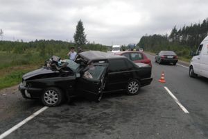 Три человека пострадали, один погиб в ДТП на трассе Санкт-Петербург-Невель (ФОТО)