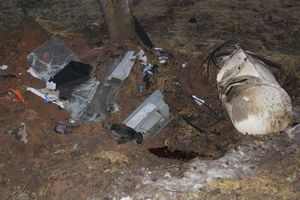 В районе деревни Булынино перевернулась бетономешалка (ФОТО)