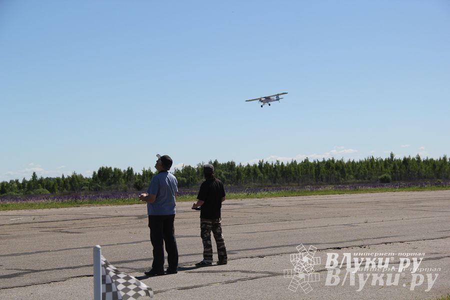 В Великих Луках прошел Фестиваль авиамодельного спорта (фото)