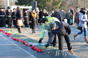 90-летие со дня рождения Александра Матросова. Митинг и возложение цветов к памятнику