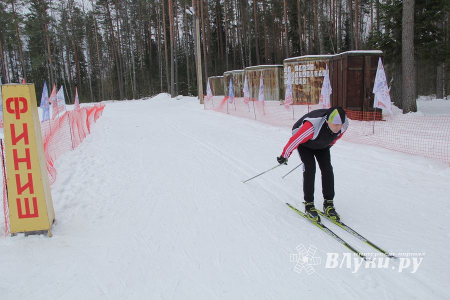 В Великолукском районе прошли соревнования по спортивному ориентированию на лыжах (фото)