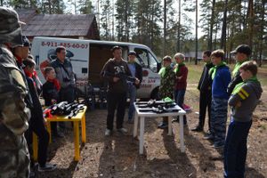 Военно-патриотический спортивный клуб «ШТОРМ» провел Военно-тактическую игру «Зарница» (фото)