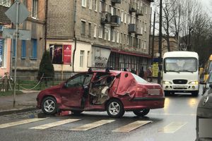 На Первомайской в Великих Луках произошло ДТП (ФОТО)