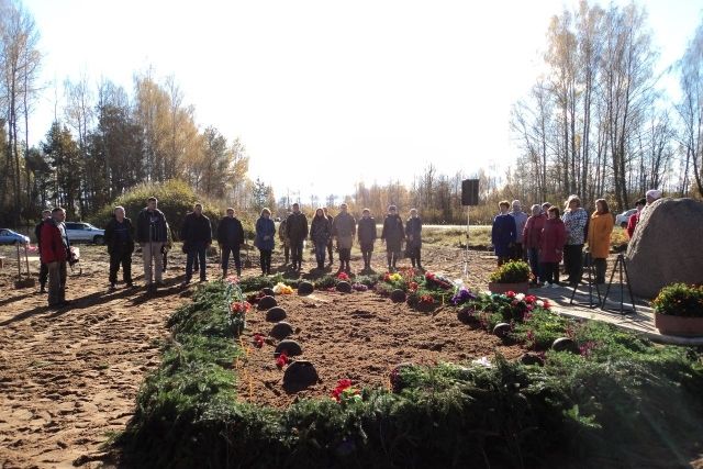 Новое военное захоронение появилось в Локнянском районе (фото)