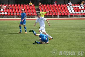 Футбольный матч в рамках Чемпионата Псковской области