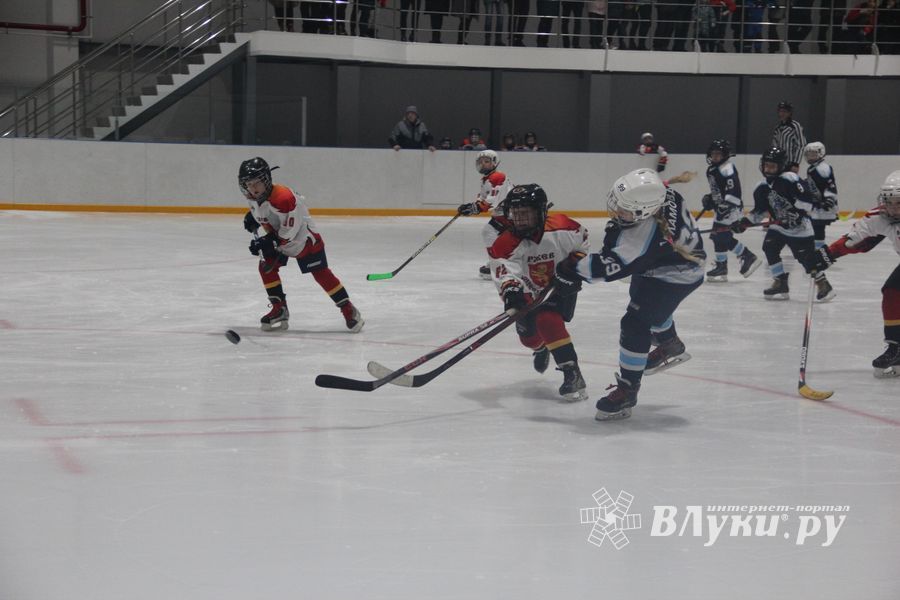 Товарищескике хоккейные игры между детскими командами прошли в Великих Луках (ФОТО)