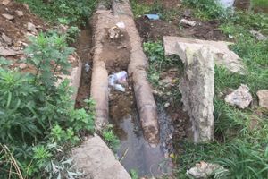 В Великих Луках забил «гейзер», по словам коммунальщиков, «рядовая ситуация» (ФОТО+ЗВУК)