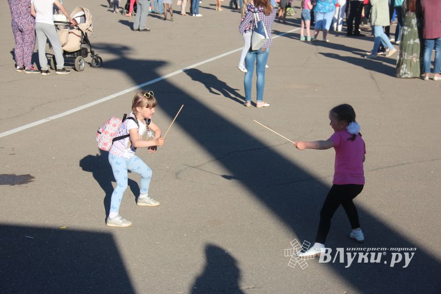 Праздничный салют в честь Дня Победы был дан в Великих Луках (ФОТО)