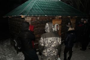 Крещенские омовения великолучан (фото)