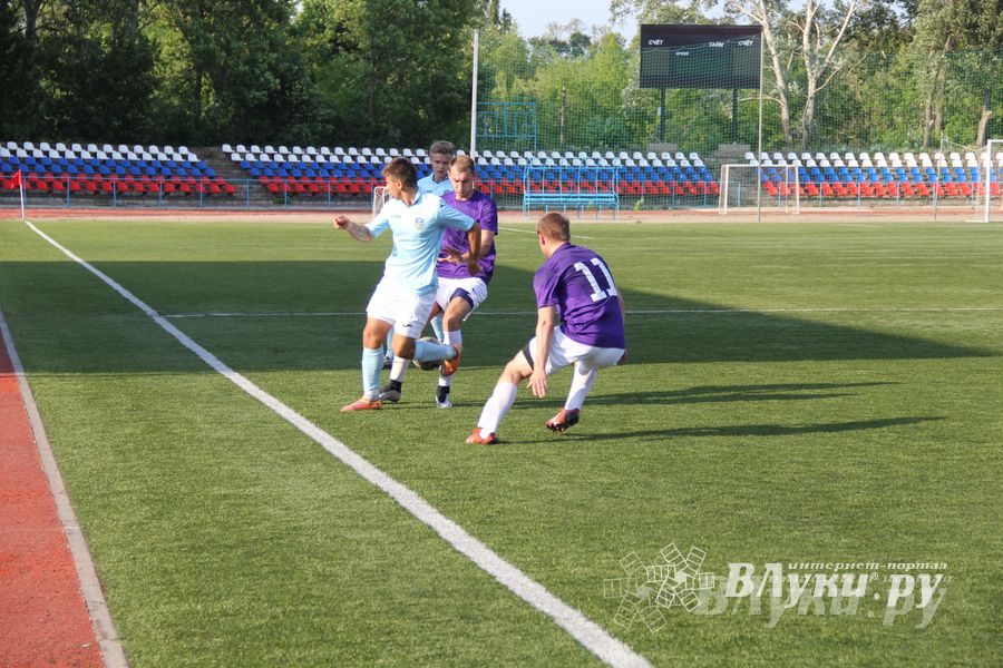 Матч «Великолукский район» — «Экспресс» в рамках Чемпионата Псковской области по футболу