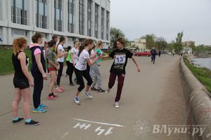 В Великих Луках прошла весенняя городская эстафета (фото)
