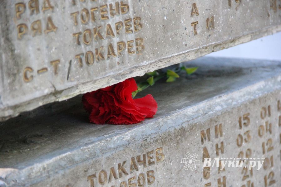 Юные великолучане почтили память бойцов Великой войны (ФОТО)