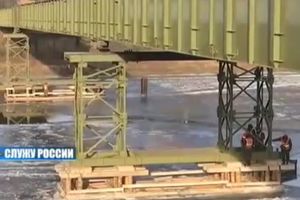 Военные инженеры сдали в эксплуатацию автодорожный мост через Западную Двину