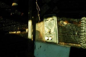 В Невеле сгорел дом из-за неисправной проводки (фото)