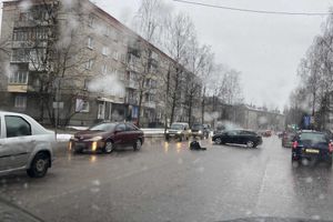 ДТП на проспекте Гагарина в Великих Луках (ФОТО)