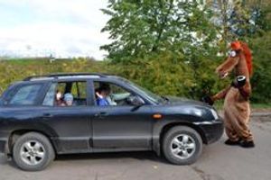 Учреждения культуры приняли участие в акции «Откажись на один день от автомобиля!» (фото)