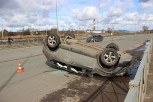В ДТП на ул. Промышленной пострадал мужчина (ФОТО; ВИДЕО)