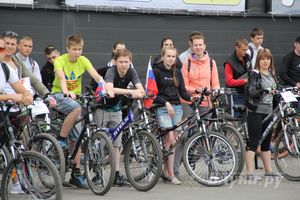 Велопробег в День города (фото)