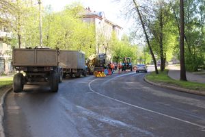 На Ставского ликвидируют аварию в водопроводе (ФОТО)