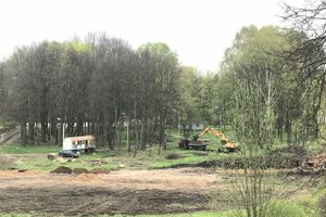 В будущем Петровском парке завершается очередной этап работ (ФОТО)