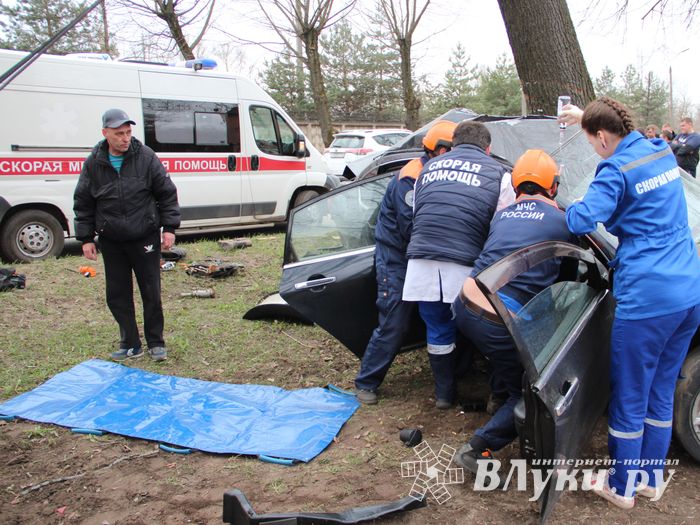 Молодого мужчину с места ДТП на пр-те Гагарина увезла скорая (ФОТО, ВИДЕО)