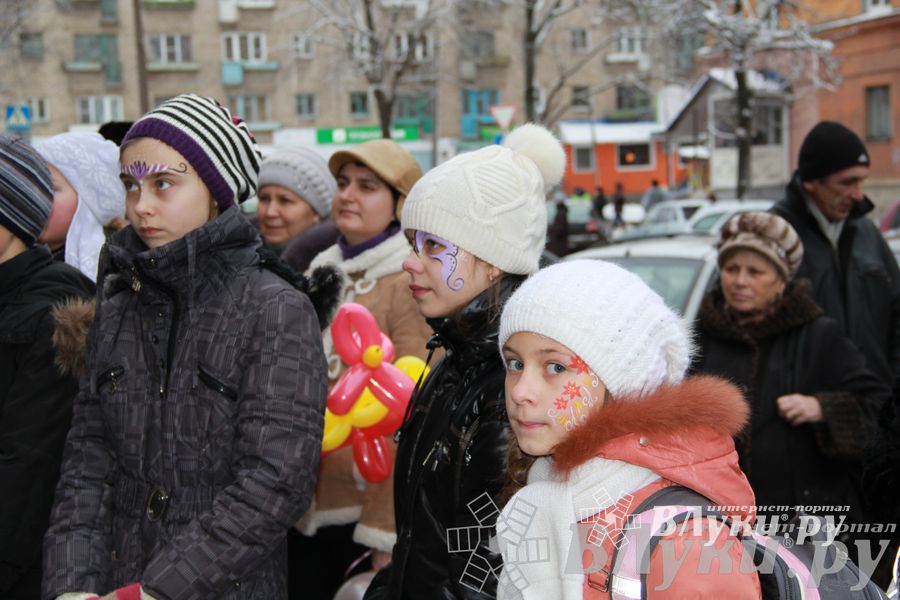Открытие супермаркета «Тележка» в Великих Луках