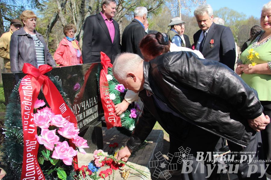 Митинг памяти ликвидаторов аварии на Чернобыльской АЭС
