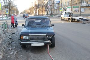 В Великих Луках произошло ДТП (ФОТО)