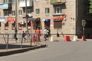 Ул. Зверева закрыта для движения (ФОТО)