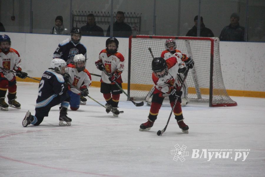 Товарищескике хоккейные игры между детскими командами прошли в Великих Луках (ФОТО)