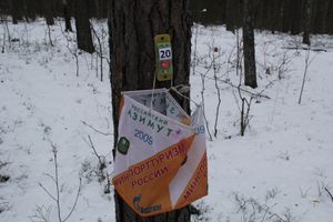 В Великолукском районе прошли соревнования по спортивному ориентированию на лыжах (фото)
