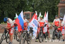 В Великих Луках завершился патриотический велопробег трудовых коллективов железных дорог (ФОТО)