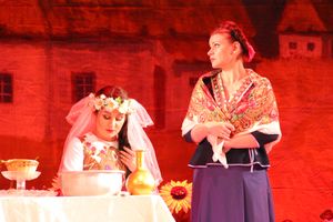 Кони стоят пьяные, хлопцы запряженные — в ГДК Ленина сыграли «Свадьбу в Малиновке» (ФОТО)