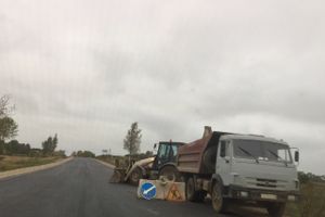 Ремонт участка трассы Рига-Москва: конец близок (ФОТО)