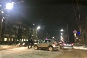 В Великих Луках на Гагарина произошо ДТП (ФОТО)