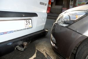 ДТП на Октябрьском проспекте: KIA догнала Mercedes