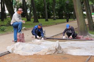 В Великих Луках сажают, стригут и красят (ФОТО)