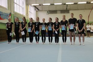 В Великих Луках проходят соревнования по гимнастике (ФОТО)