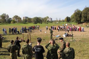 В Великолукской крепости прошёл Чемпионат Псковской области по рубке шашкой (ФОТО)