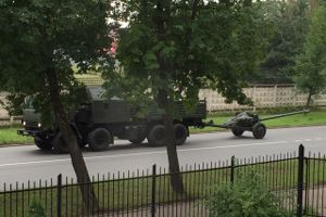 Пушки на проспекте Гагарина (ФОТО+ВИДЕО)