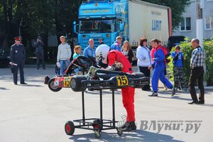 ​Великолучанин Николай Маркевич стал серебряным призером чемпионата г. Великие Луки по картингу (фото)