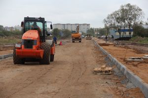 Строительство участка улицы Дружбы близится к завершению (ФОТО)