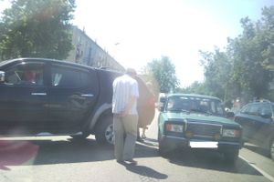 Два ДТП: на ул. Некрасова и на пр-т Октябрьский (фото)