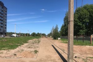 На ул. Пескарёва наконец появится тротуар (ФОТО)